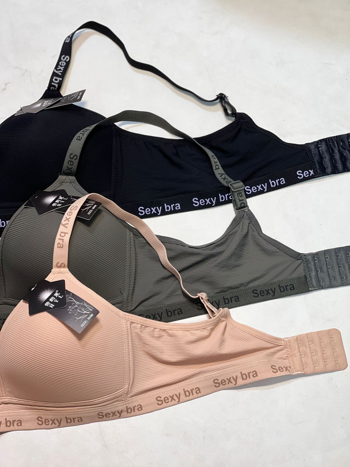 Pack of 3 Premium Foam Bras β Everyday Luxury