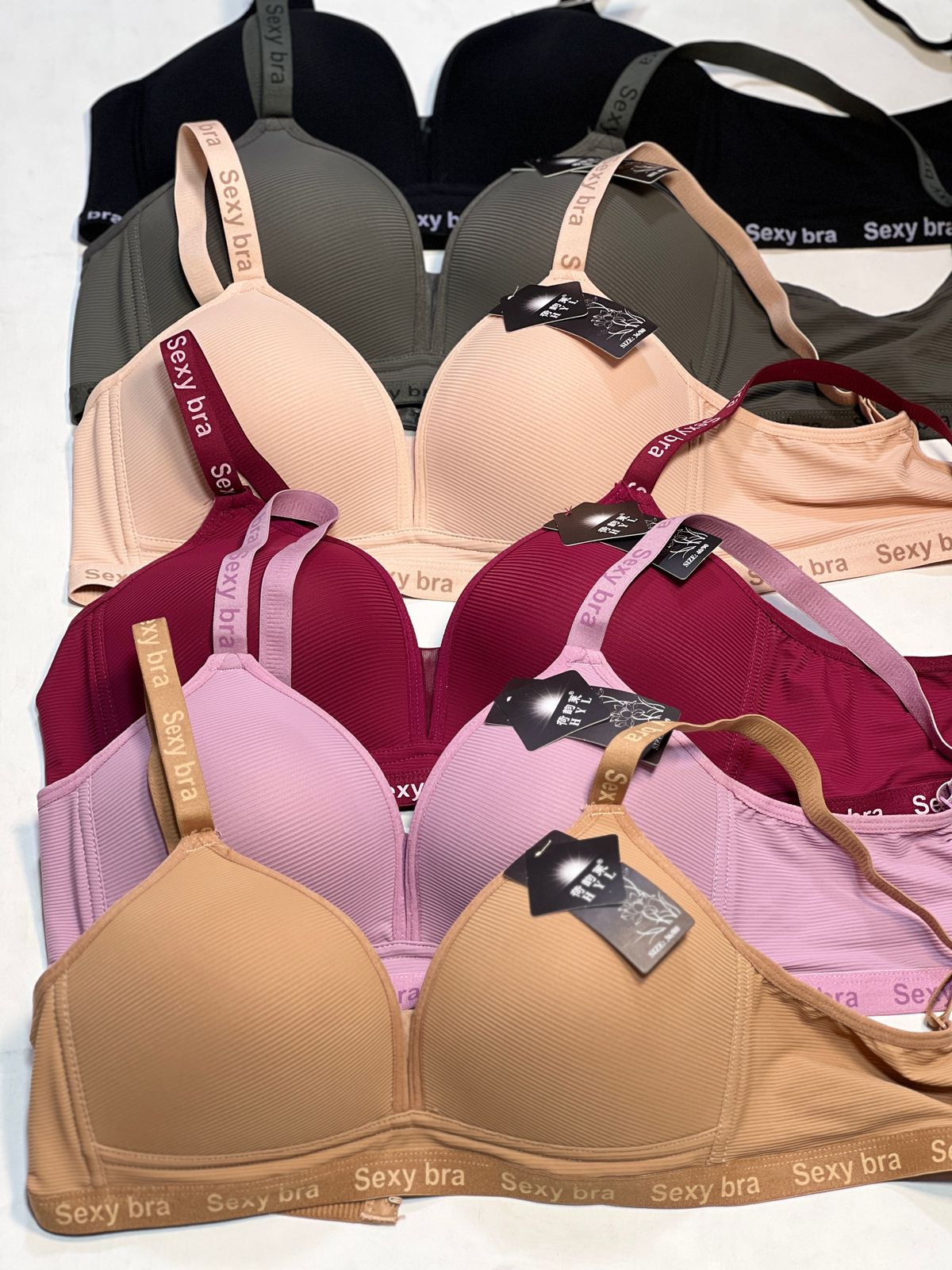 Pack of 3 Premium Foam Bras β Everyday Luxury