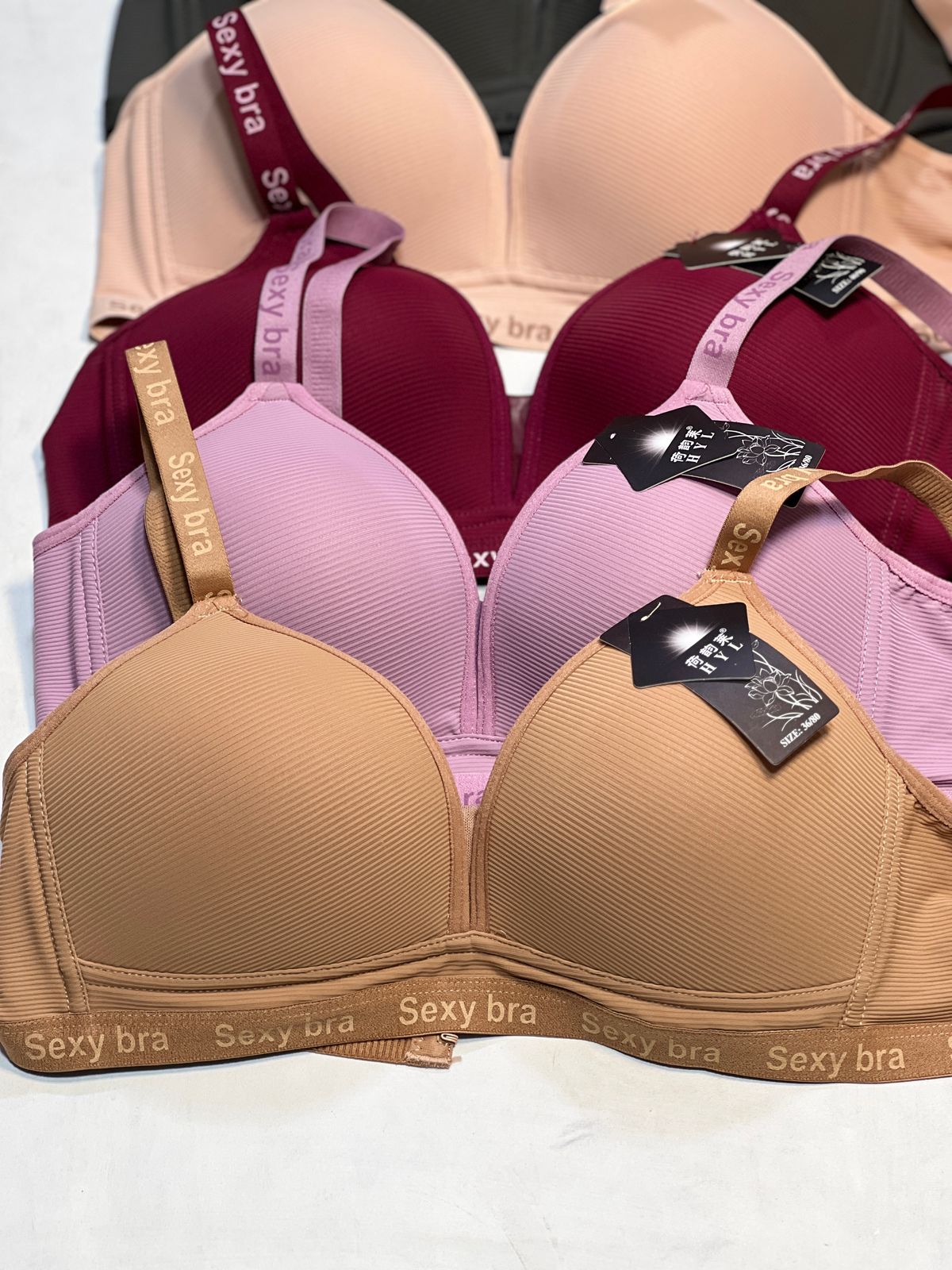 Pack of 3 Premium Foam Bras β Everyday Luxury
